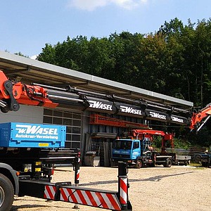 W.Wasel: PALFINGER PK 85 Spezial auf 3-Achs-LKW